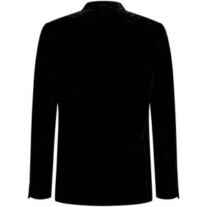 Dsquared2, Jassen, Heren, Zwart, M, Polyester, Heren Single Breasted Blazer