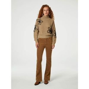 Fabienne Chapot, Jeans, Dames, Bruin, W28, Corduroy Flare Broeken