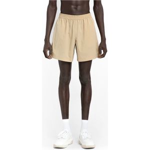 Thom Browne, Beige High Density Rugby Shorts Beige, Heren, Maat:L