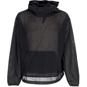 Nike, Sport, Heren, Zwart, XS, Tech Pack Geweven Mesh Hoodie Zwart