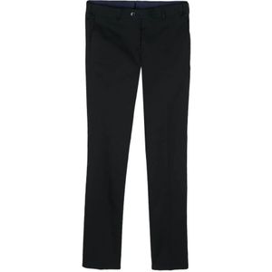 Luigi Bianchi Mantova, Chinos Blauw, Heren, Maat:M