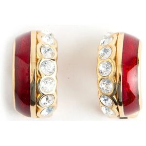 Dior Vintage, Tweedehands sieraden Rood, Dames, Maat:ONE Size