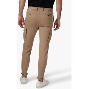 Cavallaro, Broeken, Heren, Beige, L, Colan Broek Regular Fit Viscoseblend