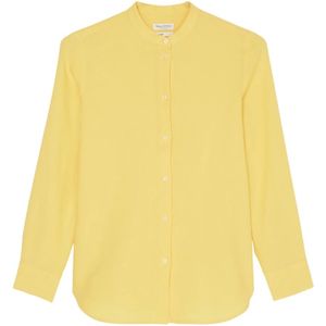 Marc O'Polo, Blouses & Shirts, Dames, Geel, XL, Linnen, Linnen blouse normaal