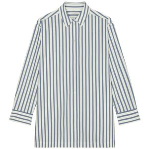 Marc O'Polo, Blouses & Shirts, Dames, Veelkleurig, S, Katoen, Relaxte gestreepte blouse