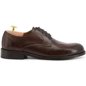 Duca di Morrone, Schoenen, Heren, Bruin, 44 EU, Leer, Stijlvolle Heren Veterschoenen