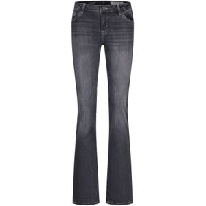 Adriano Goldschmied, Jeans, Dames, Grijs, W31, Denim, Elastische Bootcut Jeans met Lage Taille