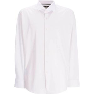 Hugo Boss, Overhemden, Heren, Wit, XL, Formal Shirts