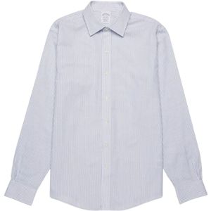 Brooks Brothers, Overhemden, Heren, Blauw, 4Xl, Katoen, Shirts