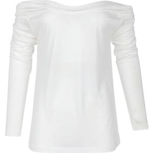 Jucca, Tops, Dames, Wit, M, Long Sleeve Tops