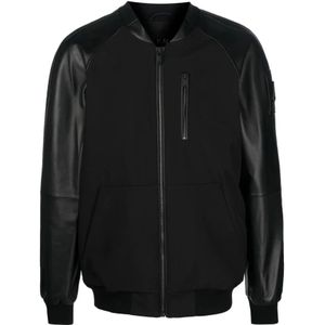 Moose Knuckles, Bomber Jassen Zwart, Heren, Maat:M