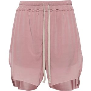 Rick Owens, Korte broeken, Dames, Roze, S, Zachte roze boxershorts