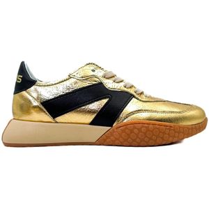 Mjus, Schoenen, Dames, Veelkleurig, 36 EU, Gouden Sneakers T95102