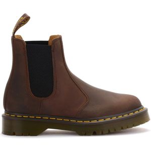 Dr. Martens, Vintage Bruine Leren Beatles Laars Bruin, Heren, Maat:41 EU