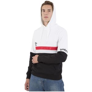 Umbro, Sweatshirts & Hoodies, Heren, Veelkleurig, S, Katoen, Authentieke hoodie sportkleding katoenen sweat