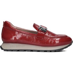 Hispanitas, Schoenen, Dames, Rood, 37 EU, Leer, Rode Instappers Hi 243621 Lakleer