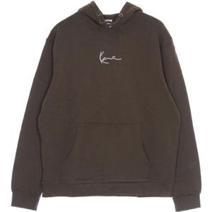 Karl Kani, Sweatshirts & Hoodies, Heren, Bruin, L, Lichtgewicht hoodie