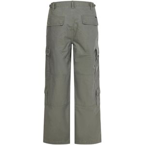 Stüssy, Broeken, Heren, Groen, W34, Katoen, Groene Cargo Broek Aw 24