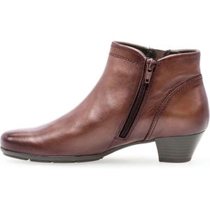 Gabor, Schoenen, Dames, Bruin, 37 1/2 EU, Klassieke Leren Enkellaarzen