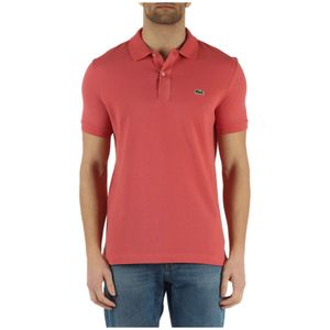 Lacoste, Tops Rood, Heren, Maat:XL