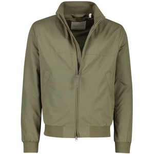 Gant, Jassen, Heren, Groen, 2Xl, Katoen, Groene Softshell Jas