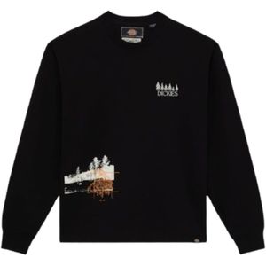 Dickies, Sweatshirts & Hoodies, Heren, Zwart, M, Kenbridge Longsleeve T-Shirt (Zwart)