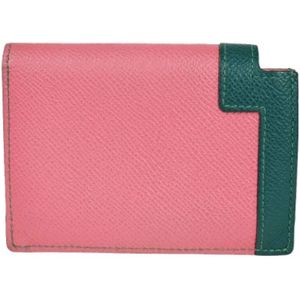 Hermès Vintage, Pre-owned Canvas wallets Roze, Dames, Maat:ONE Size