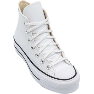 Converse, Schoenen, Dames, Wit, 37 EU, Chuck Taylor All Star Lift Leren Sneakers