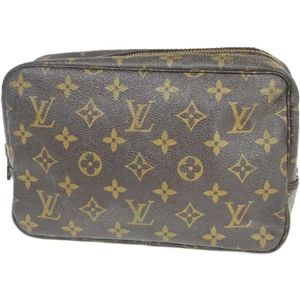 Louis Vuitton Vintage, Tweedehands Canvas Louis Vuitton tassen Bruin, Dames, Maat:ONE Size