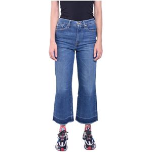 7 For All Mankind, Cropped Alexa Adore Jeans Blauw, Dames, Maat:W26