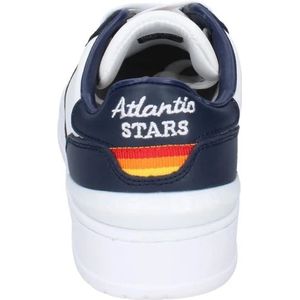 Atlantic Stars, Schoenen, Heren, Wit, 42 EU, Leren Heren Sneakers