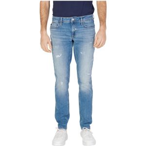 Antony Morato, Jeans, Heren, Blauw, W33, Katoen, Heren Tapered Jeans