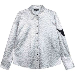 Alix The Label, Blouses & Shirts, Dames, Grijs, M, blouses zilver