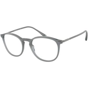 Giorgio Armani, Accessoires, unisex, Grijs, 50 MM, Eyewear frames Frames OF Life AR 7127