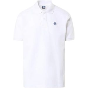North Sails, Tops, Heren, Wit, S, Polo Shirt