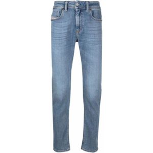 Diesel, Jeans, Heren, Blauw, W28, Denim, Heren Regular Fit Denim Jeans