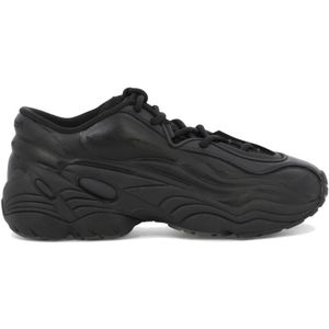 Reebok, Moderne DMX Run 6 Sneakers Zwart, Heren, Maat:42 1/2 EU