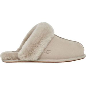 Ugg, Schoenen, Dames, Beige, 40 EU, Wol, Schapenvacht Pantoffels met Wol Binnenkant