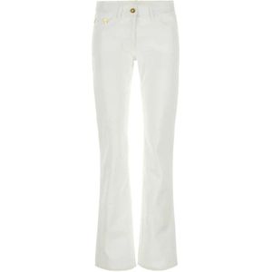 Palm Angels, Witte denim jeans Wit, Dames, Maat:W26