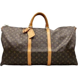 Louis Vuitton Vintage, Pre-owned Canvas travel-bags Bruin, unisex, Maat:ONE Size