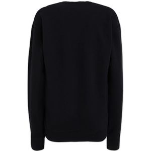 JW Anderson, Sweatshirts & Hoodies, Dames, Zwart, M, Stijlvolle Breisels