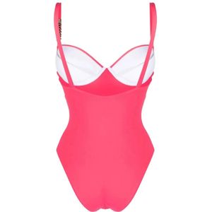 Moschino, Badkleding, Dames, Roze, M, One-piece