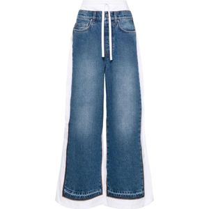 Jean Paul Gaultier, Jeans, Dames, Blauw, S, Katoen, Vintage Blauw Katoen Denim Jeans