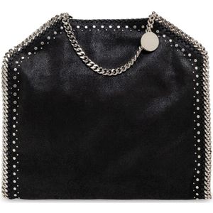 Stella McCartney, Tassen, Dames, Zwart, ONE Size, Leer, ‘Falabella’ Schoudertas