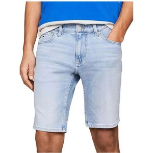 Tommy Hilfiger, Korte broeken, Heren, Blauw, W28, Denim, Scanton Shorts