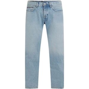 Tommy Hilfiger, Denton Straight Leg Jeans Blauw, Heren, Maat:W38