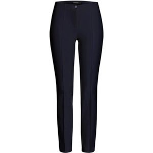 Cambio, Broeken, Dames, Blauw, XL, Stretch Skinny Broek