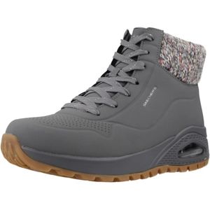 Skechers, Schoenen, Dames, Grijs, 38 EU, Stevige Winterlaarzen