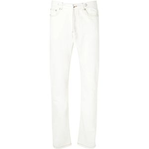 A.p.c., Jeans, Heren, Wit, W33, Denim, Ecru Jean Sureau Denim Jeans