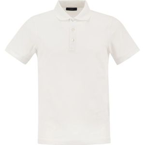 Fay, Polo Shirts Wit, Heren, Maat:L